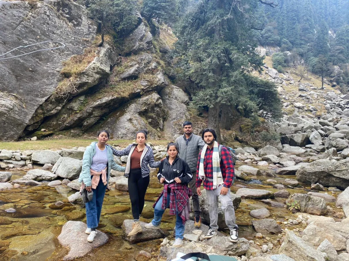 Enroute Kareri Trek
