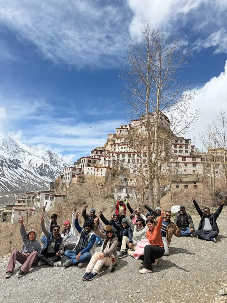 Corporate trip to Key Monastery