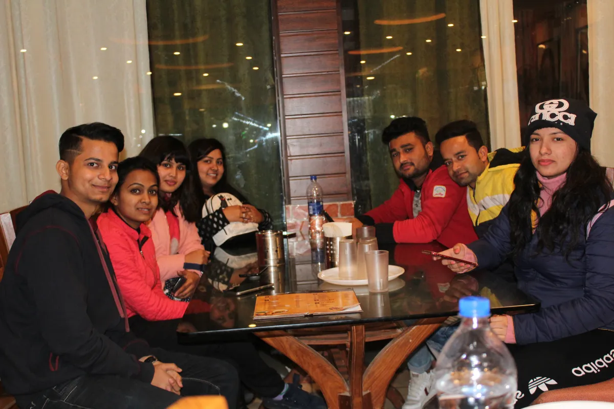 Dinner break enroute Manali