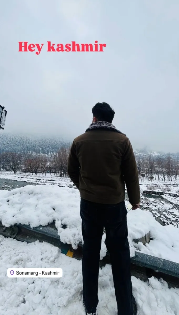 Chilling poses from Sonmarg,Kashmir